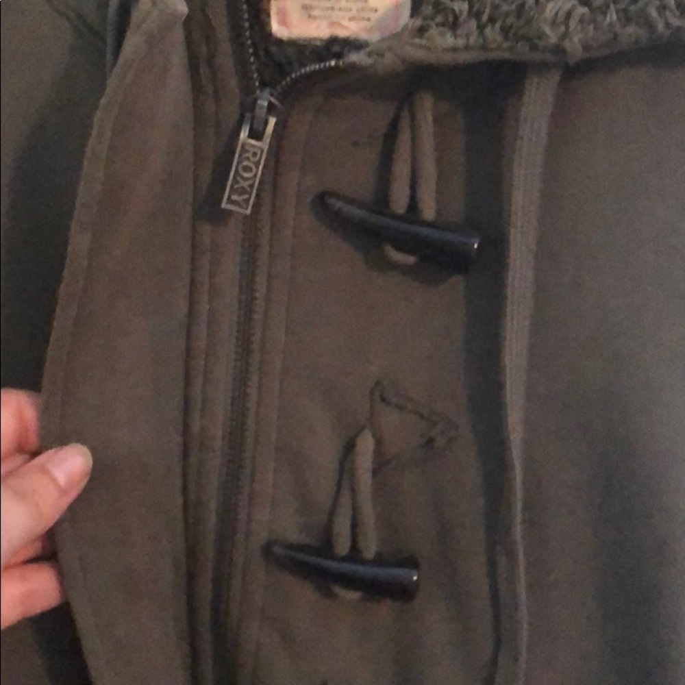 army green Roxy jacket - Picture 4 of 5